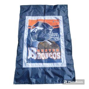 Denver Broncos Vertical Flag Square Front Patch 42'' x 28''